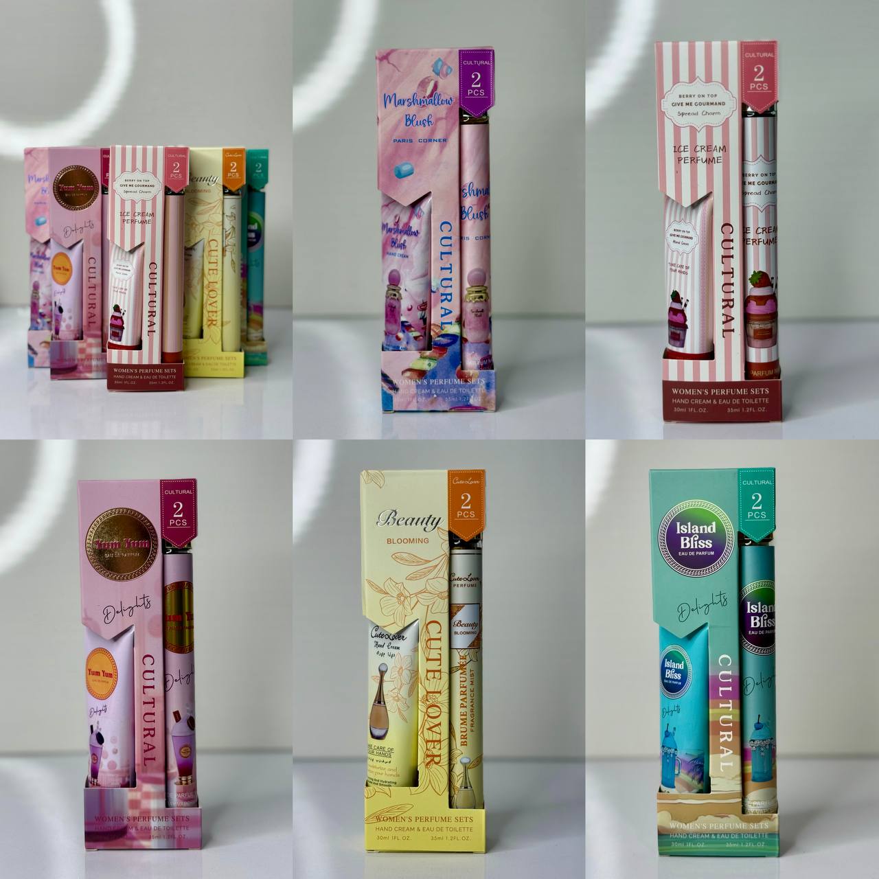 پک عطر قلمی و کرم دست