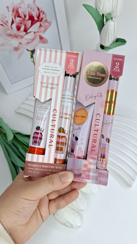 پک عطر قلمی و کرم دست